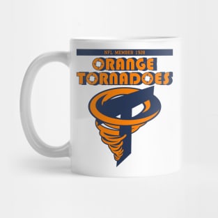 Orange Tornadoes Modern Mug